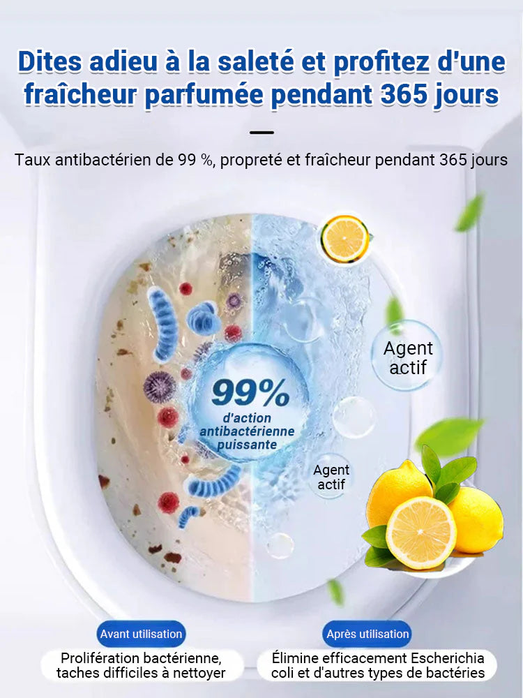 🚽 Comprimés effervescents de nettoyage des toilettes - décontamination, tartre urinaire, alcali urinaire et élimination des odeurs